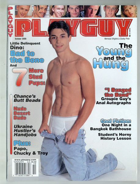Playguy 2000 Scott O'Hara, Evan Lucas, Ryan Lowe 100p Bryan Archer Gay Magazine M29019