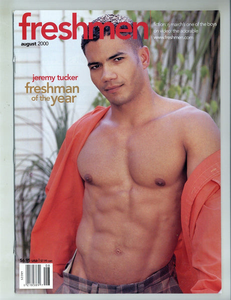 Freshmen 2000 Jeremy Tucker, Nick Young 74pgs Gay Pinup Magazine M29024