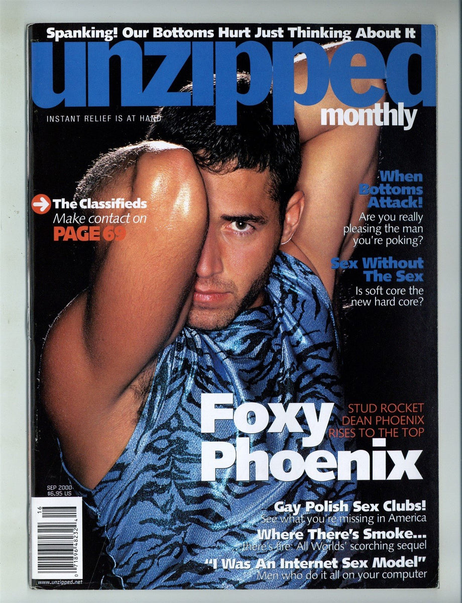 Unzipped 2000 Dean Phoenix, Mark Wolff 82pg Billy Herrington Gay Magaz –  oxxbridgegalleries