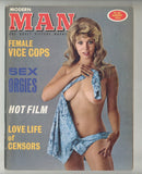 Modern Man 1974 Dominique du Barry, Erika Tandy 60pg Ron Vogel Risque Girlie Pinup Magazine M29135