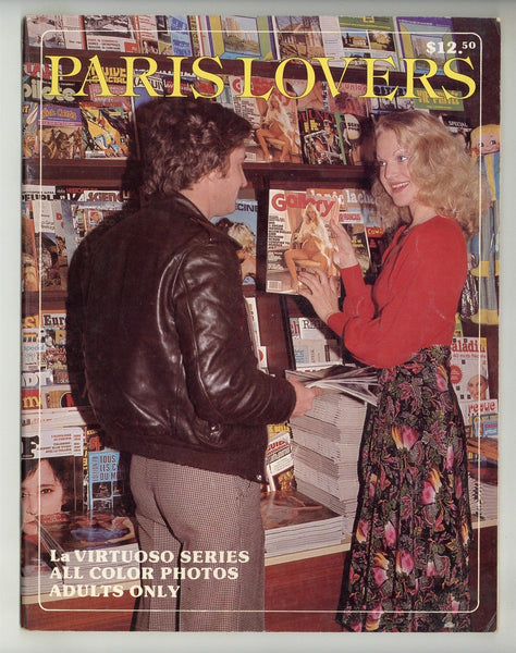 Paris Lovers 1980 Sexy Petite Blonde Corset Stockings 40pgs Hard Sex Magazine M29147