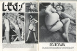 Legs V4#4 All Solo Leggy Women 1978 Elmer Batters 48pg Stockings Nylons Heels, Maverick Press Magazine M29153