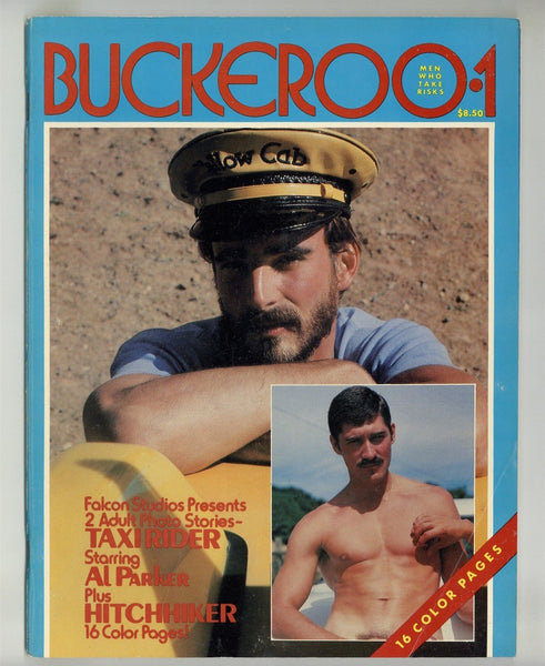 Buckeroo #1 Al Parker 1978 Falcon Studios 48pg Gay Big Cock Pinup Magazine M29187