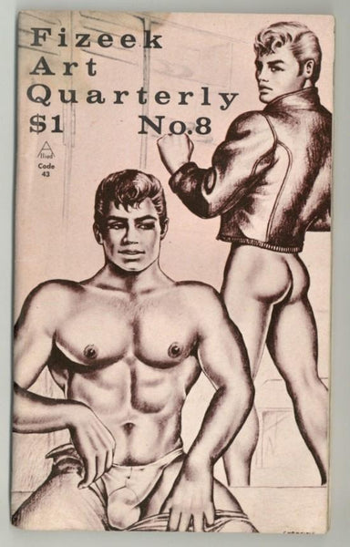 Fizeek Art Quarterly #8 1961 George Quaintance, Falcon Studios 72pg Gay Art Magazine M29309