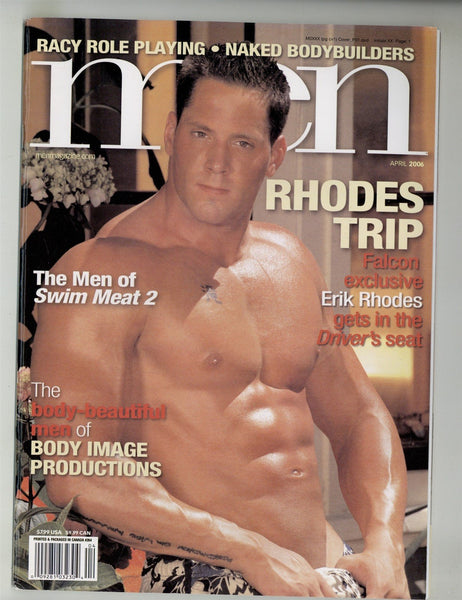 Men 2006 Erik Rhodes, Vince Susik, Rik Jammer 82pgs Hot Guys Gay Pinup Magazine M29355