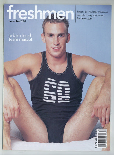 Freshmen 2000 Reid Ryan, Adam Koch, Marci Mancini 74pgs Gay Pinup Magazine M29490