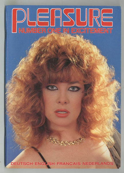 Pleasure #99 Redhead Vixen 1988 Quality Hardcore Porn 168pgs Pictorial Sex Magazine M29613