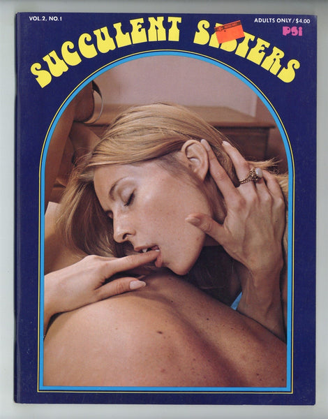 Succulent Sisterhood 1976 Joy Woods 19p Vintage Lesbian Pictorial Pulp 48pgs Publishers Surplus, Inc. M30102