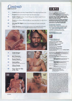 Men 2001 Randy Barnes, Todd Stringer, Jack Simmons, Glenn Swann 82pgs Gay Pinup Magazine M30157