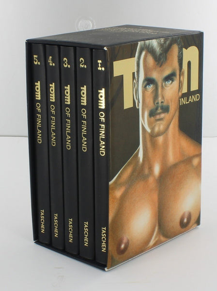 Tom Of Finland: The Comic Collection #1-5 Taschen w/Slipcase Box Set 2005 Gay Comix Art Book Set PB448