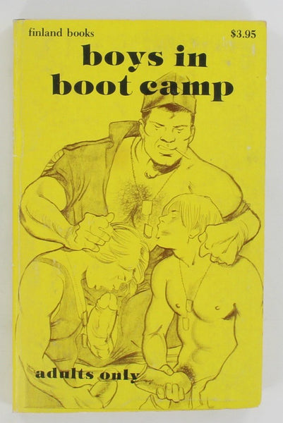 Boys In Boot Camp 1984 Finland Books FIN-71 Star Distributors, NY Gay Military Pulp Book PB416