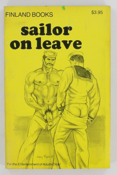 Sailor On Leave 1989 Finland Books FIN-170 Star Distributors, NY Gay Military Pulp Book PB417