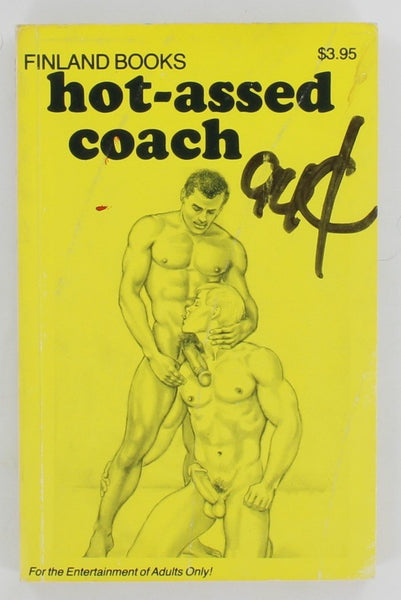 Hot-Assed Coach 1990 Finland Books FIN184 Star Distributors, NY Gay Pulp Book PB451