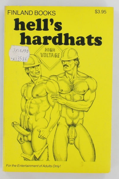 Hell's Hardhats 1982 Finland Books FIN-176 Star Distributors, NY Gay Pulp Book PB454