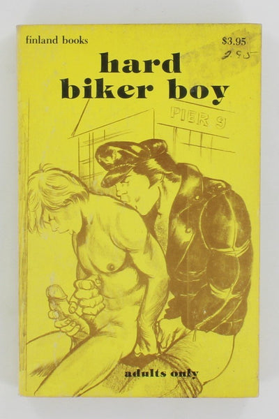 Hard Biker Boy 1984 Finland Books FIN-74 Star Distributors, NY Leathermen Gay Pulp Book PB455