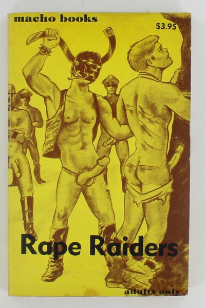 Rope Raiders 1982 Macho Books MB-5 Star Distributors, NY Gay BDSM Pulp Novel PB457