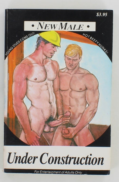 Under Construction 1989 New Male NM-178 Star Distributors NY, Gay Pulp Book PB462