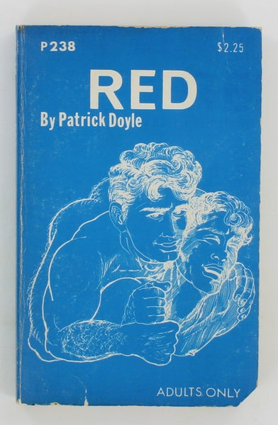 Red by Patrick Doyle 1972 Gay Parisian Press P238 Pulp Fiction Pocketbook PB468
