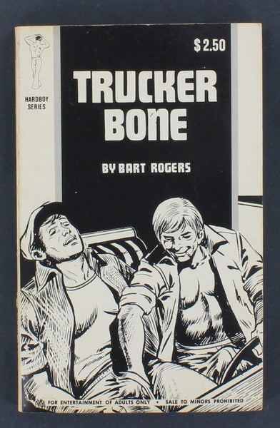 Trucker Bone by Bart Rogers 1977 Hardboy Series HS-508 Star Distributors NY, Gay Pulp Book PB472