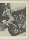 Car Girls 1974 Linda McDowell Lois Mitchell 48pg Corvette Trikes Mustang Harley