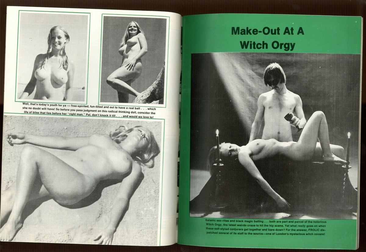 Arlene Bell Vintage 1972 Sexploitation Witchcraft Occult 84pg Frolic B –  oxxbridgegalleries