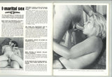 Sense 1971 Vintage Group Sex Porn 64pg Beautiful Hippie Girls Prliament M10580