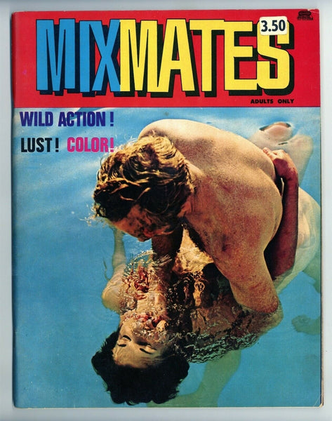 Mixmates #1 Adult Monster Film Magazine 1968 Occult, Werewolf, Dracula 72pg LSD, Outlaws, Bernell & Assoc. M37049