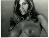 Uschi Digard Portrait w/ Boobs 1970 Parliament Photo 9x7 Large Breasts J7475
