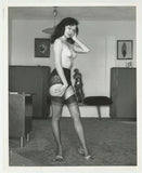 Elmer Batters 1965 Black Nylons V2#1 Spectacular Stockings Photo 8x10 Long Legs J15712