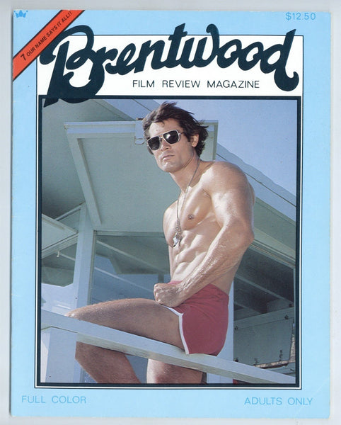 Brentwood Film Review #7 Gordon Grant 1979 Vintage Gay Cinema Magazine 32pgs Marquis Pub M35068