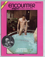 Encounter V1#6 Homo Erotic Pictorial Storybook 1979 Athletic Hung Men 48pgs Marquis Gay Pub M35072