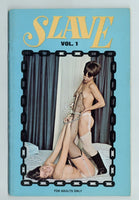 Slave V1#1 Female Domination Magazine 1968 Lesbian BDSM FemDomme 52pgs Superb Figure Studies, Hollywood M30635