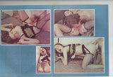 Blue V2 #1 Vintage 1972 Gorgeous Brunette Females 60pg Women In Stockings M21220