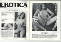 Erotica 1977 Eros Goldstripe Clyda Rosen Linda Gordon 48pg Big Boobs Solo Females M21433