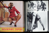 Raised Skirts V6 #1 Eros Goldstripe/ Satyr Pub 1975 Rear View Legs 56pg Leggy Females Stockings M21955