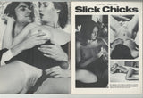 Slick Chicks V2 #3 Marquis 1977 Shaved Smooth Women 48pg Vintage Erotica M21278