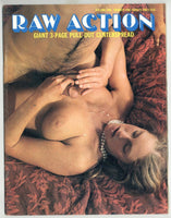 Raw Action V1 #1 Hardcore Sex 1978 Vintage Erotica Hot Hippie Sex 40pg M21308