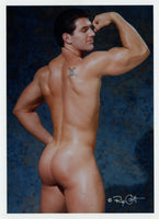 Martin Kramer Colt Studio 5x7 Tattoo Beefcake Flexing Gay Physique Nude J9540