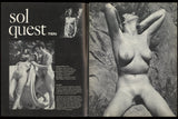 Sol Quest #10 Dominion Publishing 1970 Gorgeous Nudists Females 48pgs M22724