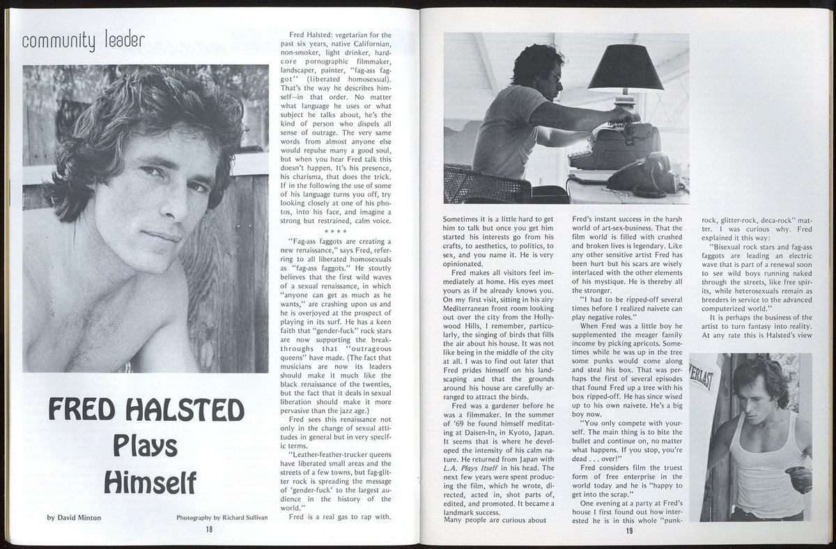 In Touch V1#2 Steve Nettles, Fred Halstead 1973 Gay Awareness 60pgs M2 ...
