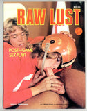 Raw Lust #1 Football Player & Cheerleader 1978 Hard Sex 48pgs Cute Blonde M22800