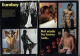 Euro Boy #11 UK Playgirl Style Magazine 1991 Gay Physique Beefcakes M22940