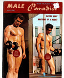 Male Paradise V1#2 Vintage Gay Physique 1967 Wyngate & Bevins 48pg Buff Nude Beefcake Men M23502