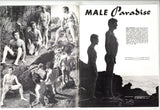 Male Paradise V1#2 Vintage Gay Physique 1967 Wyngate & Bevins 48pg Buff Nude Beefcake Men M23502