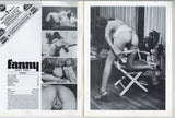 Fanny V8#2 Tawny Pearl 197y Parliament Press 48pgs Vintage Ass Bottom Bum Magazine M23665