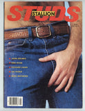 Stallion Studs V1#@ John Holmes 1984 Eric Ryan, Richard Locke, Lee Ryder, Beau Mathews 84pgs Gay Magazine M23697