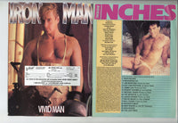 Inches 1990 Sergio Colucci Jim Montana 100p Bill Crane Gay Pinup Magazine M23950