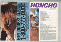 Honcho 1988 Catalina Studios, Naakkve, 98pgs Kristen Bjorn Gay Leather Magazine M24100