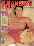 Mandate 1992 Falcon Studios 100pgs Russell Maynor , Terry Studio, Chuck Gay Pinup Magazine M24181