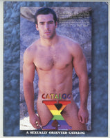 Catalog X 1996 Vintage LGBTQ Gay Sex Catalog 36pgs Toys Magazine M36920